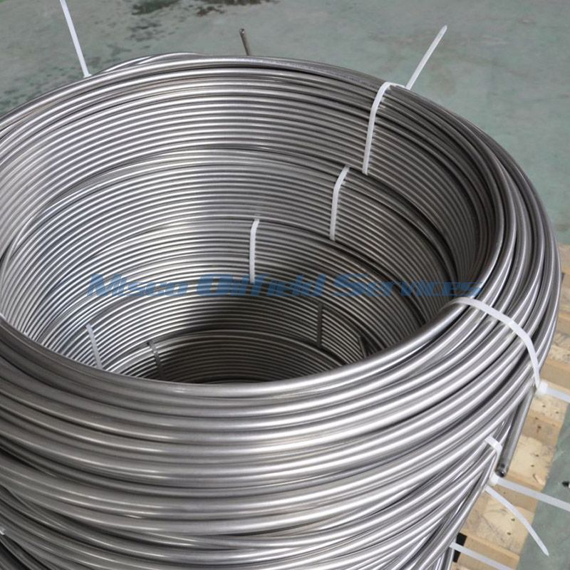 ASTM A269 Acero inoxidable 316/316L Tubo en espiral soldado ISO en aceite y gas