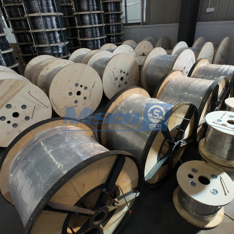 Tubería enrollada geotérmica súper dúplex ASTM A789 2507 para aplicaciones geotérmicas
