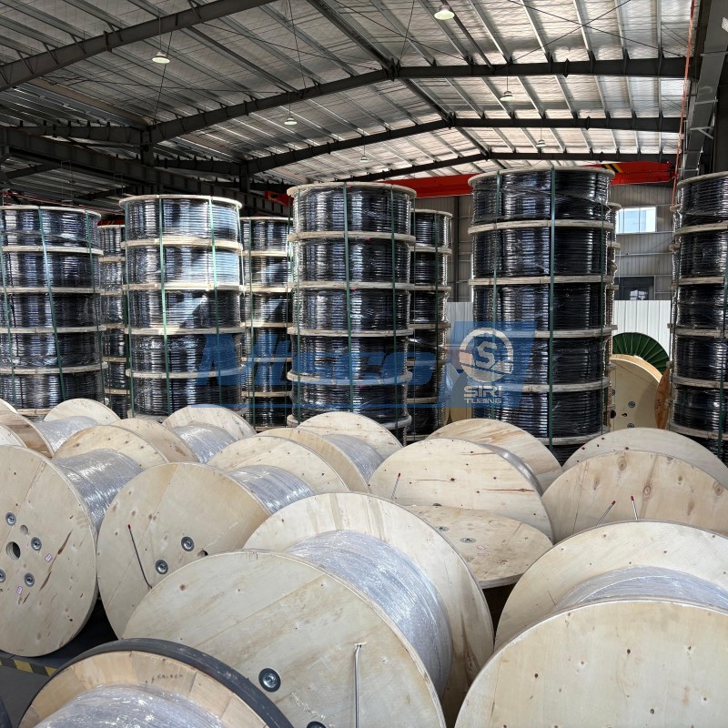 Tubería en espiral soldada con autógena retirada a frío de la aleación 825 de ASTM B704 1/4 pulgada