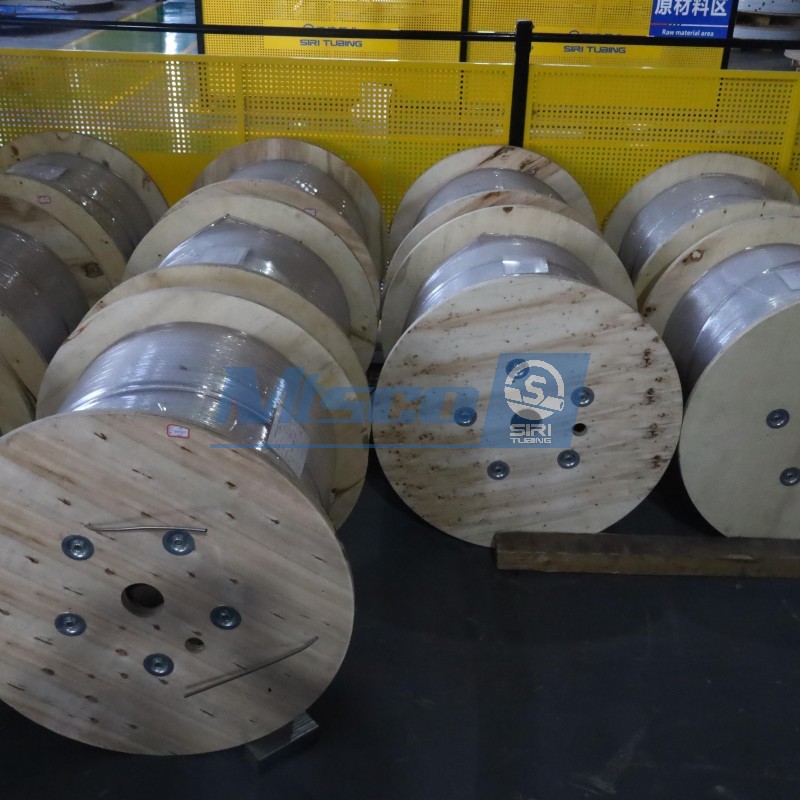 Tubo de bobina de calor UNS 32205 31803 con alta resistencia ASTM A789