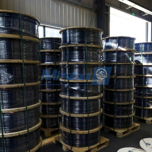 Línea de inyección química ASTM A269 TP316 con embalaje de carrete de hierro 