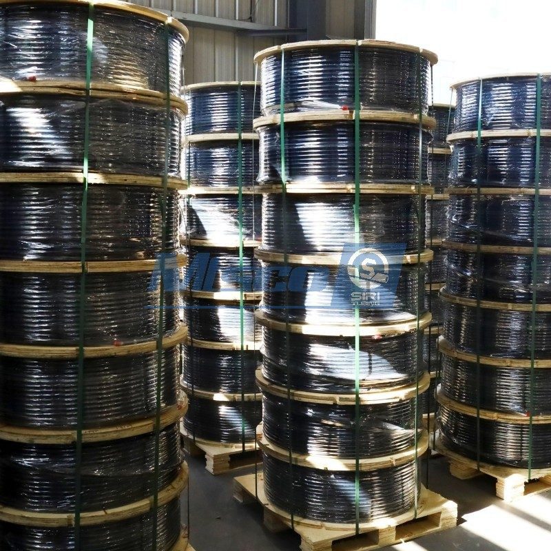 Paquete plano de línea de control de aleación de níquel 825 con encapsulación FEP
