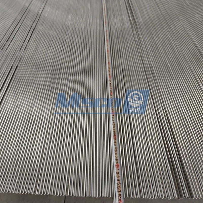 Tubo recto soldado con autógena ISO del cambiador de calor del tubo de aleación de níquel 825 certificado