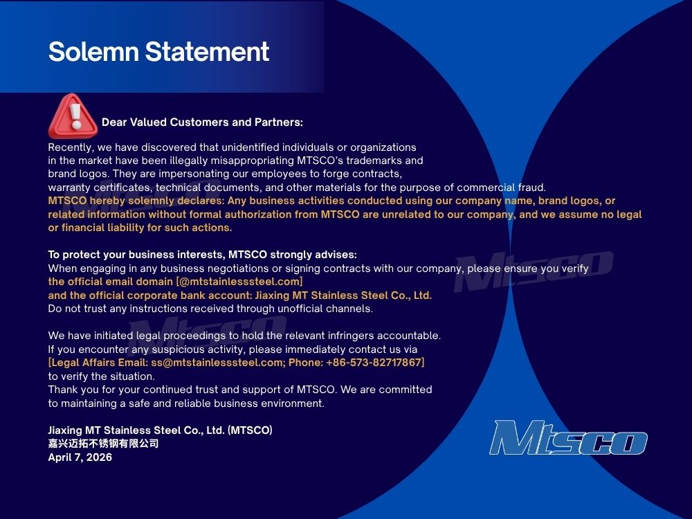 Declaración solemne de MTSCO