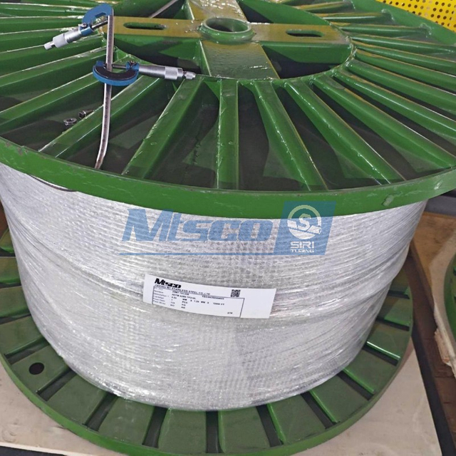 Tubería de serpentín térmico de aleación de níquel 825 para pozos de petróleo y gas ASTM B704