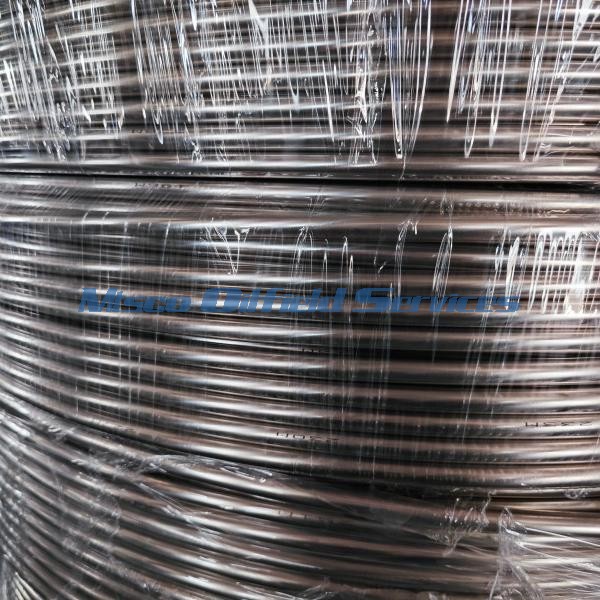 Tubo en espiral soldado de acero inoxidable 316/316L para inyección química en aplicaciones geotérmicas