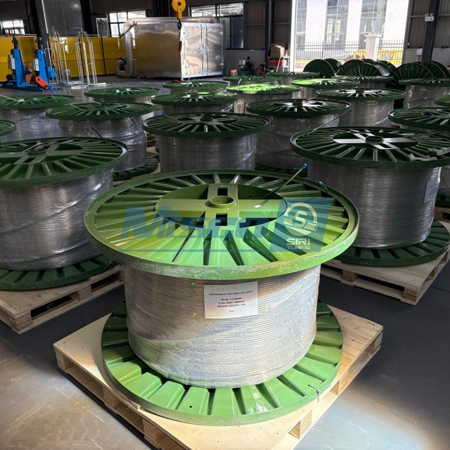 Tubería en espiral soldada con autógena retirada a frío de la aleación 825 de ASTM B704 1/4 pulgada