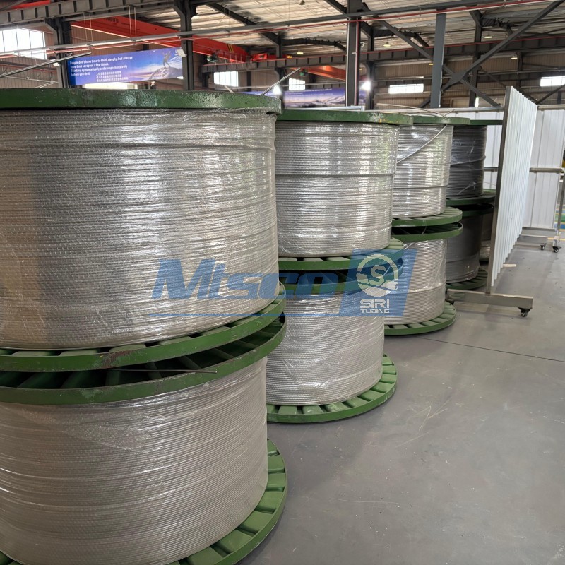 Tubería en espiral geotérmica recocida brillante ASTM B704 de la aleación 625
