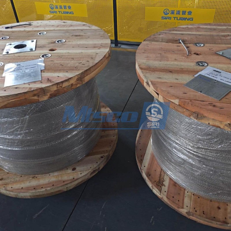 Tubo de bobina de calor de acero dúplex S32750 2507 en frío ASTM A789