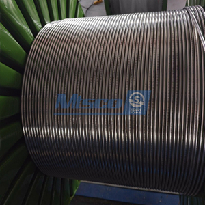 Brillante soldado con autógena del tubo capilar TP304 de ASTM A249 recocido para el cambiador de calor