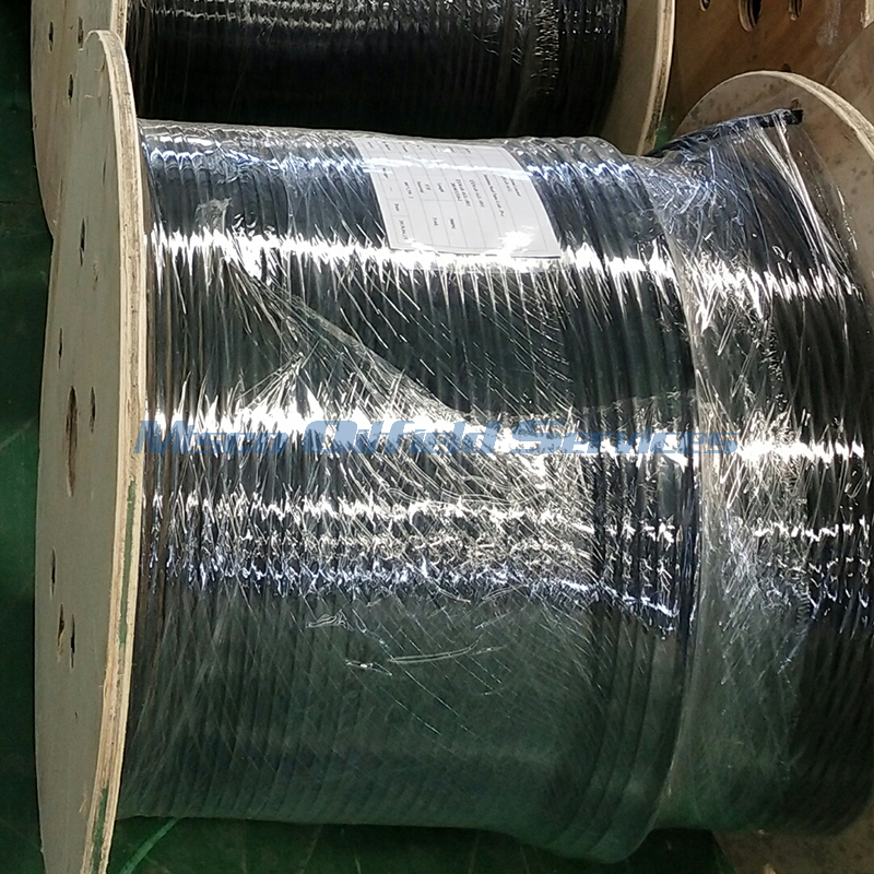 Resistente a la corrosión de sulfuro de hidrógeno S32750/2507 Tubo de múltiples núcleos en campo petroquímico