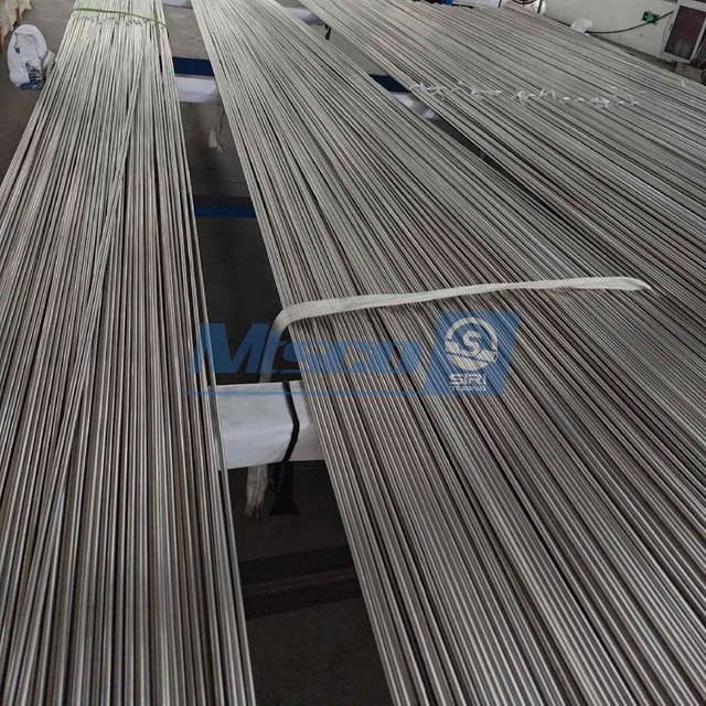 Brillante del tubo recto del cambiador de calor de ASTM A269 304L recocido
