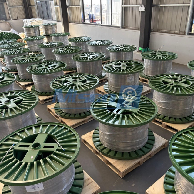 Tubería en espiral geotérmica de aleación de níquel 825 con embalaje de carrete de hierro