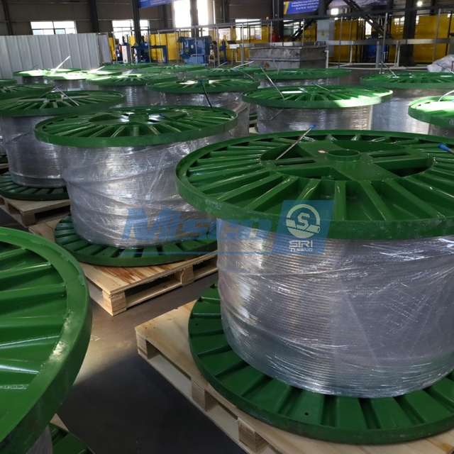 Tubo capilar soldado de acero dúplex 2507 de 3/4 pulgadas con certificación ISO