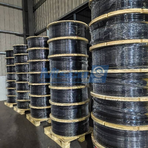 Tubería multinúcleo de acero dúplex S32205 Santoprene TPV encapsulado