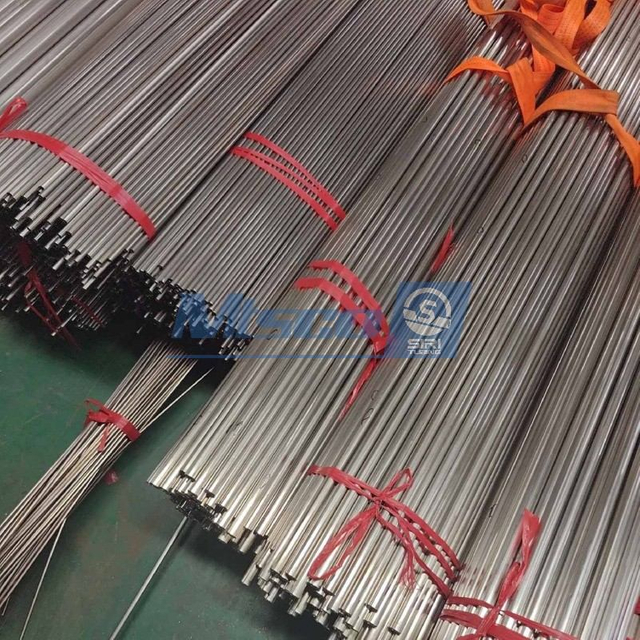 Tubo recto soldado con autógena S32205 del cambiador de calor para el uso de la transferencia de calor